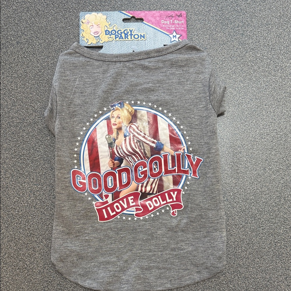 Doggy Parton Tee Medium NWT